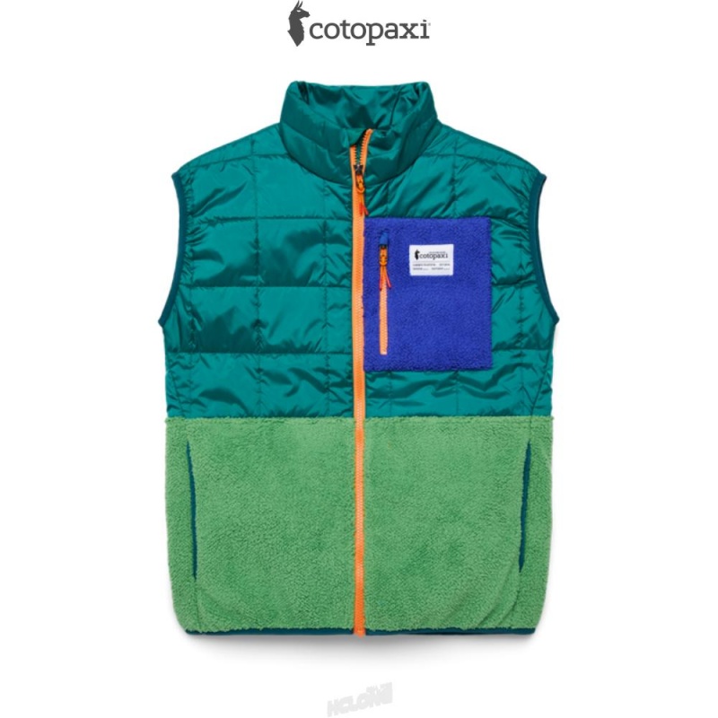 Cotopaxi Trico Hybrid Vest Blue Spruce/Drizzle | OM51-R6-TH