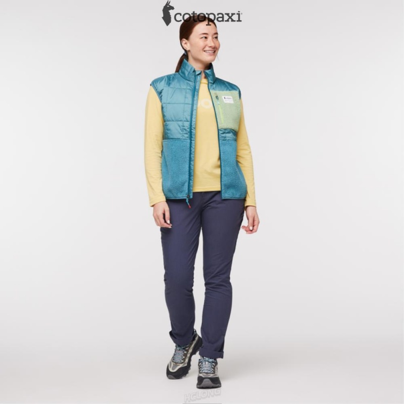 Cotopaxi Trico Hybrid Vest Blue Spruce/Drizzle | QT80-Z2-LF