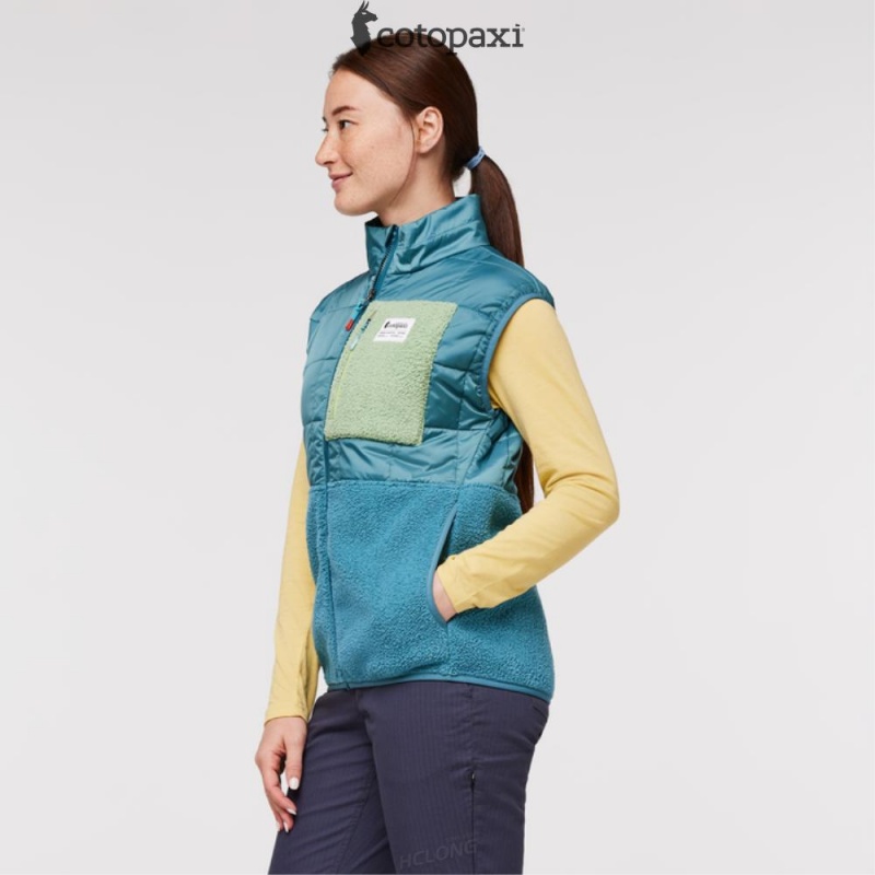 Cotopaxi Trico Hybrid Vest Blue Spruce/Drizzle | QT80-Z2-LF