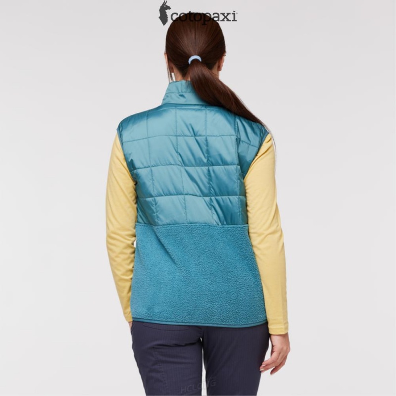 Cotopaxi Trico Hybrid Vest Blue Spruce/Drizzle | QT80-Z2-LF