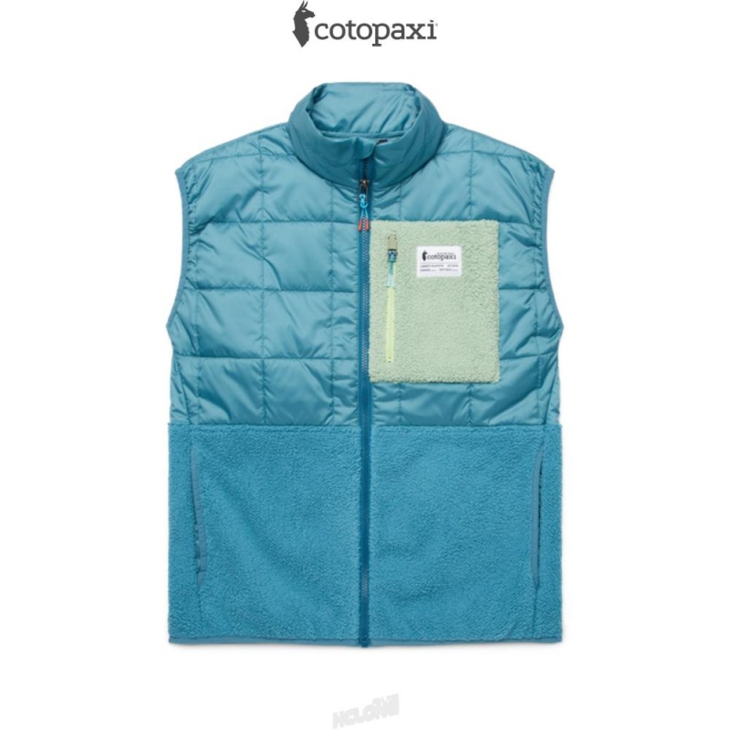 Cotopaxi Trico Hybrid Vest Blue Spruce/Drizzle | QT80-Z2-LF