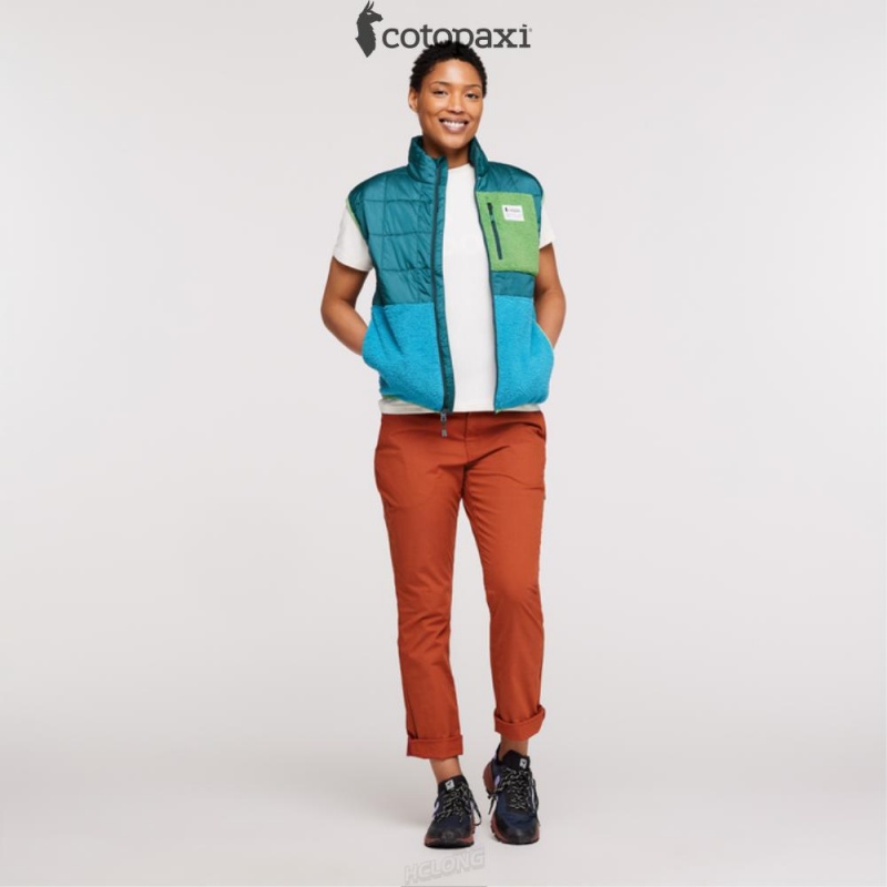 Cotopaxi Trico Hybrid Vest Blue Spruce/Drizzle | AX44-Q9-RW