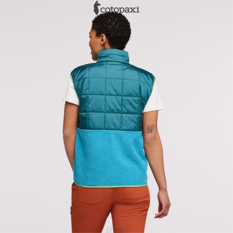 Cotopaxi Trico Hybrid Vest Blue Spruce/Drizzle | AX44-Q9-RW