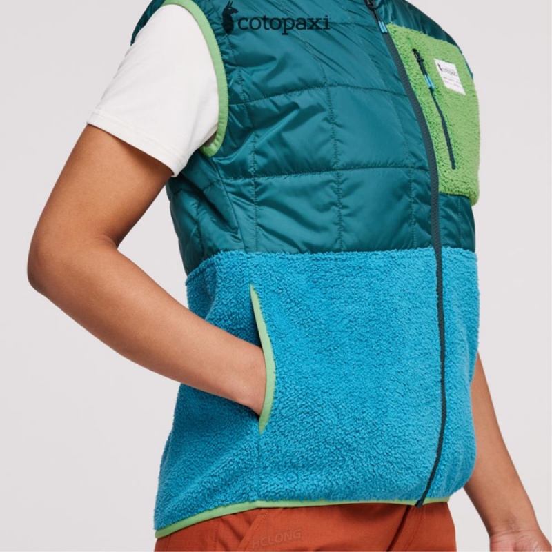 Cotopaxi Trico Hybrid Vest Blue Spruce/Drizzle | AX44-Q9-RW