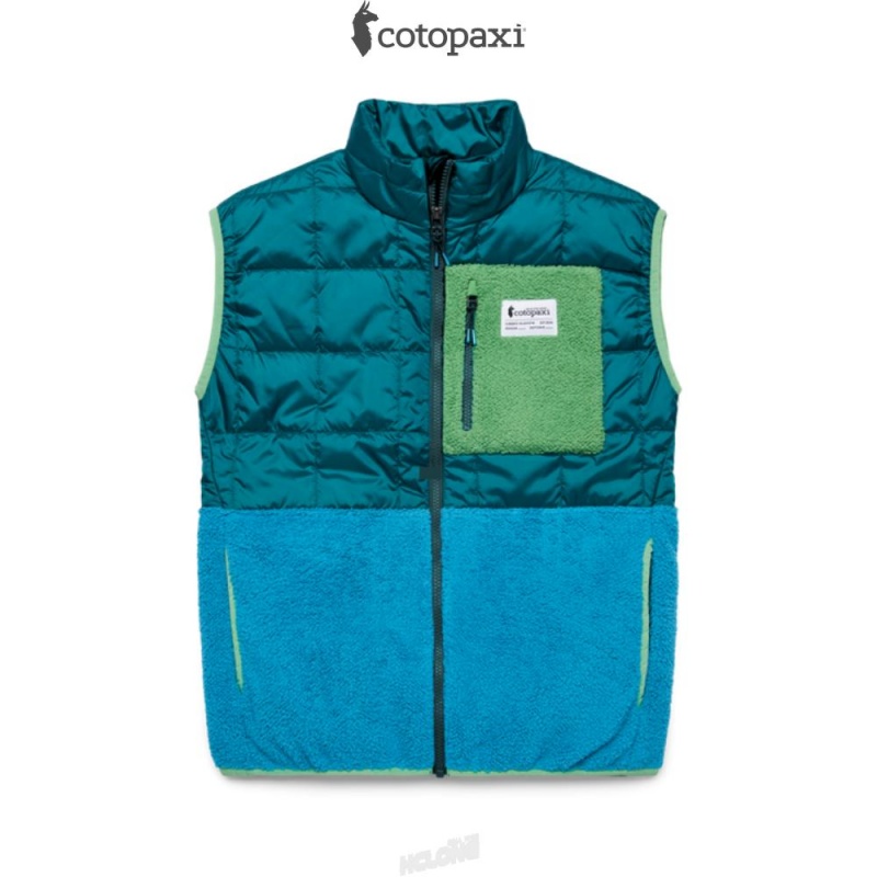 Cotopaxi Trico Hybrid Vest Blue Spruce/Drizzle | AX44-Q9-RW