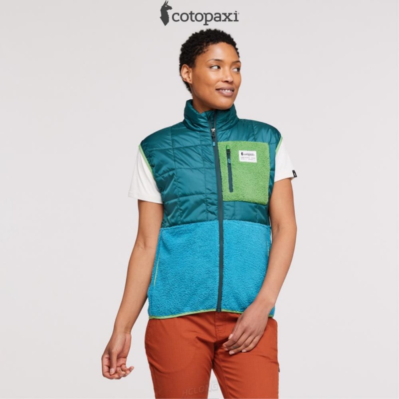 Cotopaxi Trico Hybrid Vest Blue Spruce/Drizzle | AX44-Q9-RW