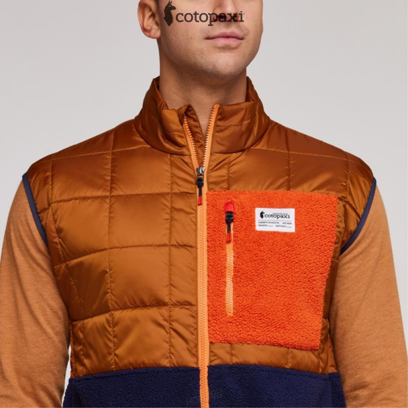 Cotopaxi Trico Hybrid Vest Mezcal/Maritime | WH94-I3-EN