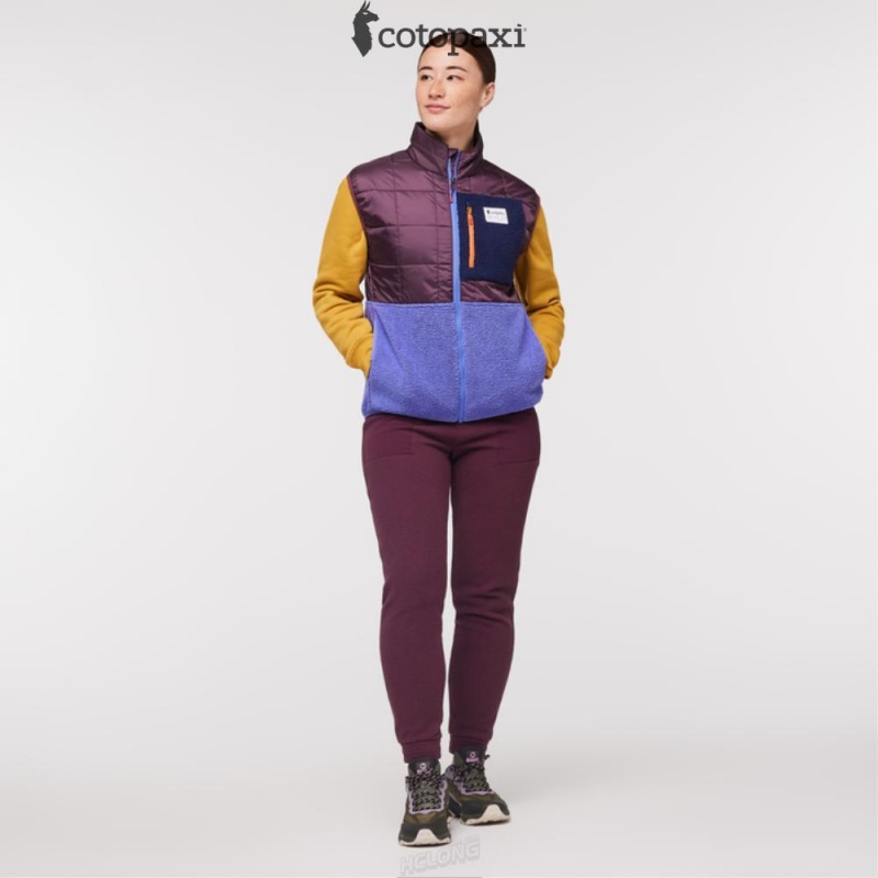 Cotopaxi Trico Hybrid Vest Wine/Amethyst | KF45-K9-JL