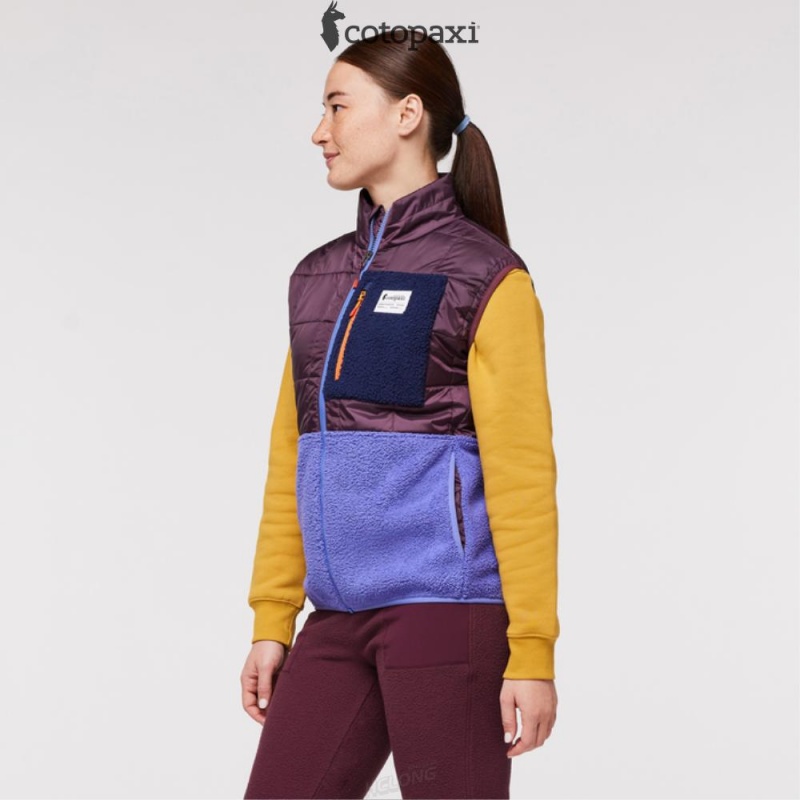 Cotopaxi Trico Hybrid Vest Wine/Amethyst | KF45-K9-JL