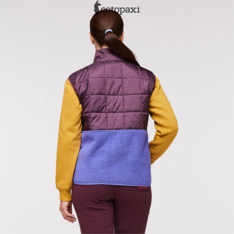 Cotopaxi Trico Hybrid Vest Wine/Amethyst | KF45-K9-JL