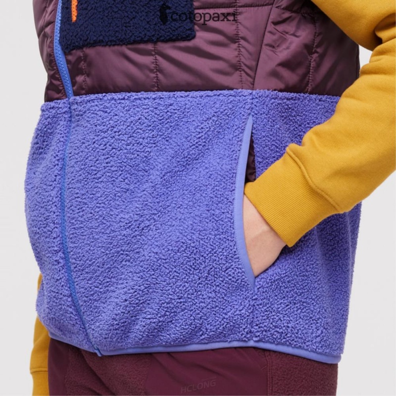 Cotopaxi Trico Hybrid Vest Wine/Amethyst | KF45-K9-JL