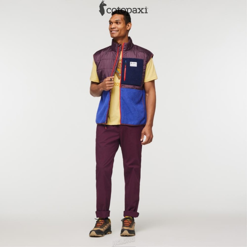 Cotopaxi Trico Hybrid Vest Wine/Blue Violet | TF61-Q4-VD