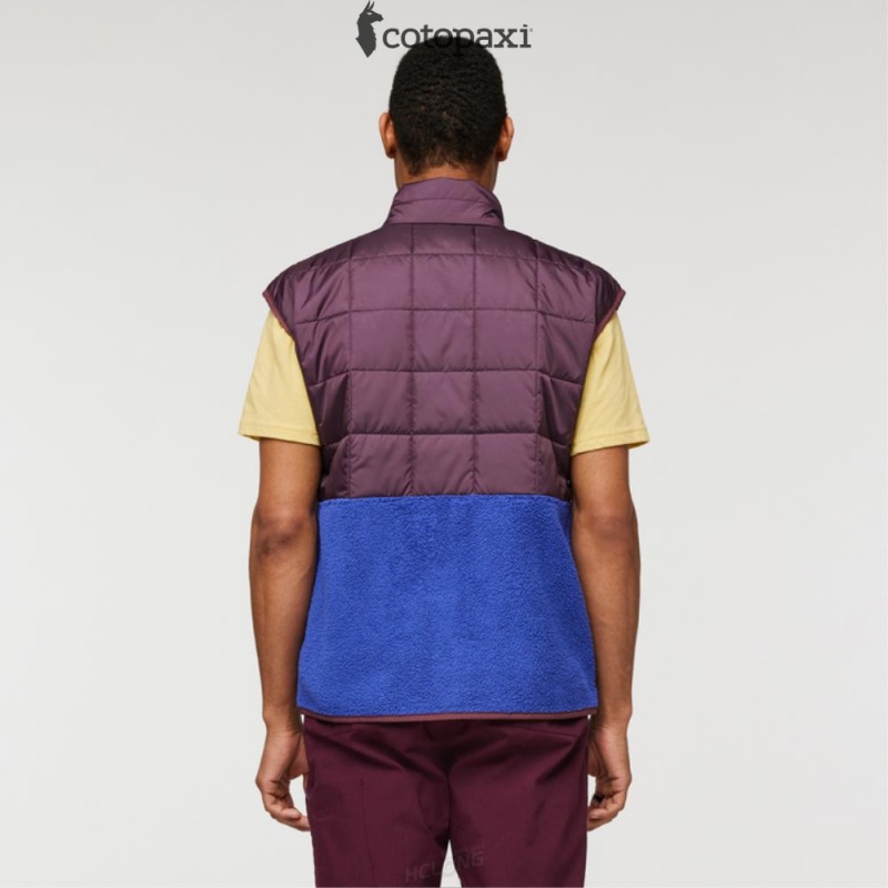 Cotopaxi Trico Hybrid Vest Wine/Blue Violet | TF61-Q4-VD