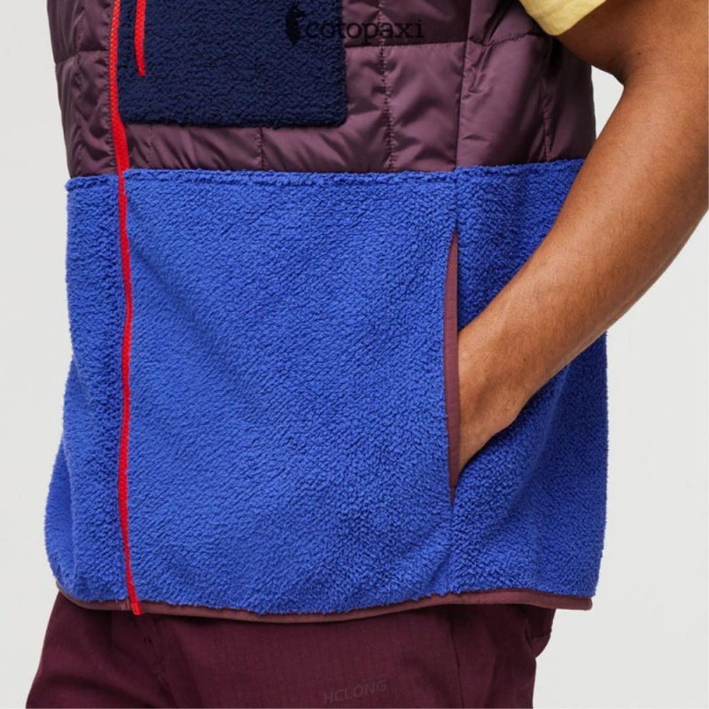 Cotopaxi Trico Hybrid Vest Wine/Blue Violet | TF61-Q4-VD