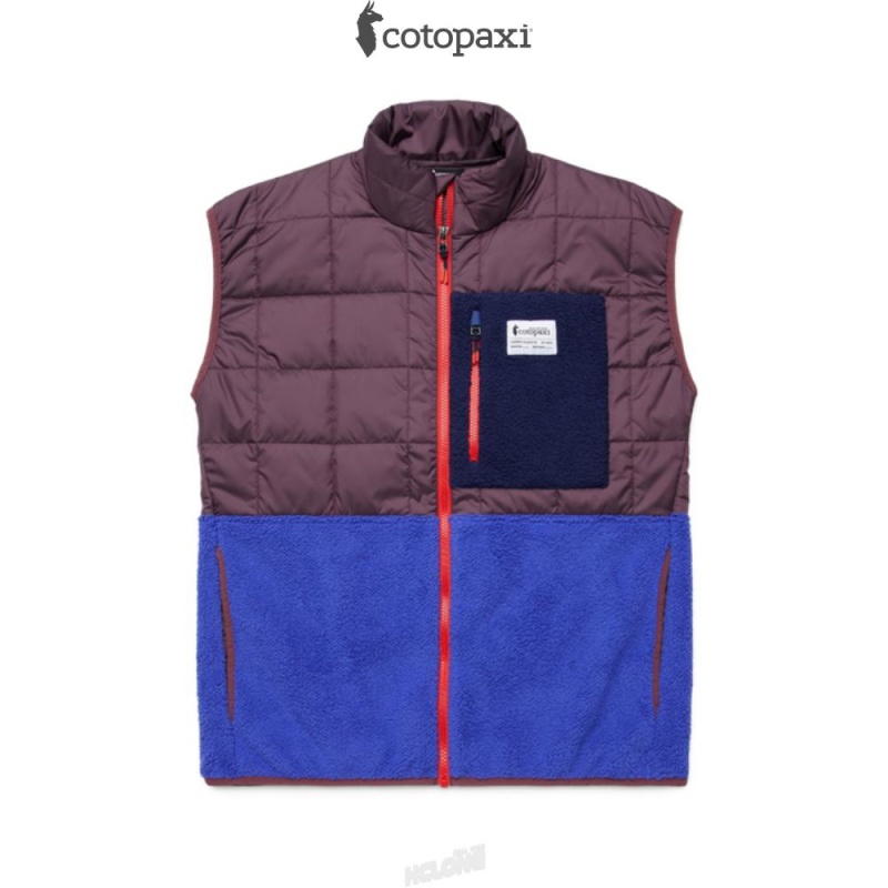 Cotopaxi Trico Hybrid Vest Wine/Blue Violet | TF61-Q4-VD