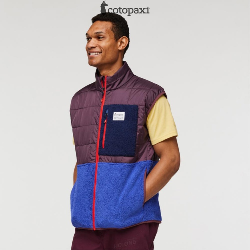 Cotopaxi Trico Hybrid Vest Wine/Blue Violet | JR63-V5-PH