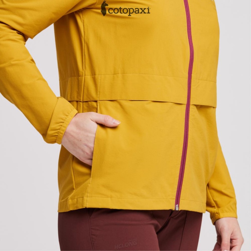 Cotopaxi Viento Travel Jacket Amber | WC17-Q6-SA