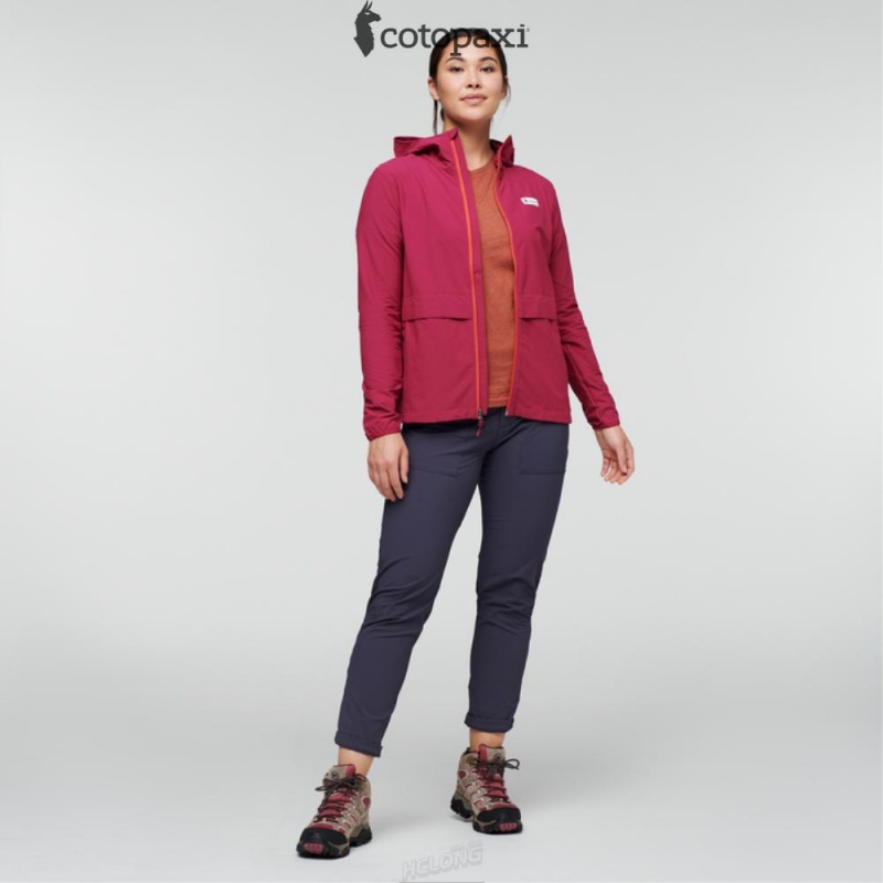 Cotopaxi Viento Travel Jacket Raspberry | CX47-N7-NC