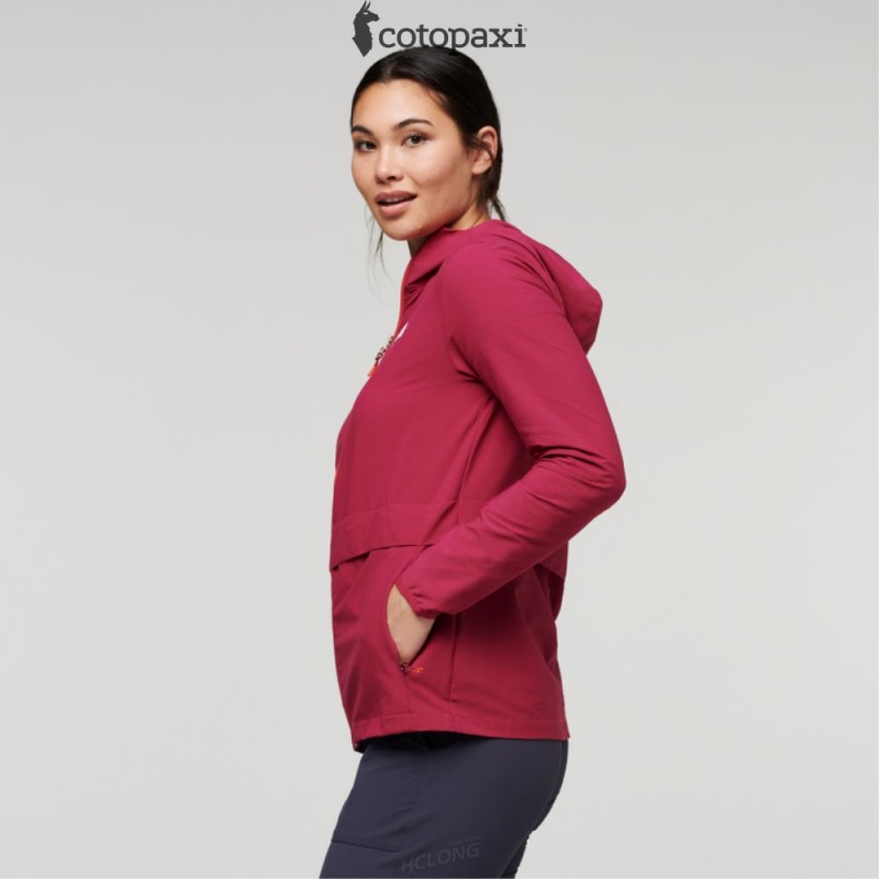 Cotopaxi Viento Travel Jacket Raspberry | CX47-N7-NC