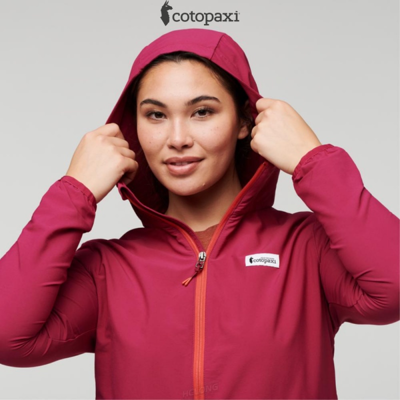 Cotopaxi Viento Travel Jacket Raspberry | CX47-N7-NC