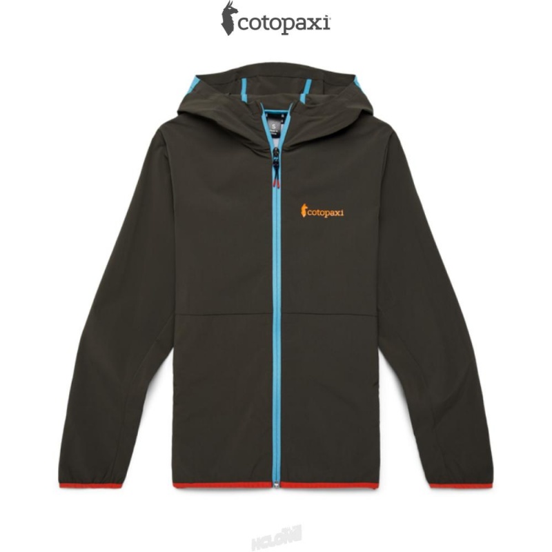 Cotopaxi Vuelta Performance Windbreaker Jacket Iron | DK01-F6-ZM