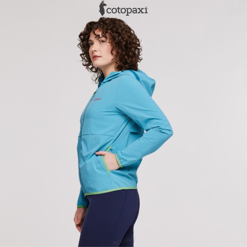 Cotopaxi Vuelta Performance Windbreaker Jacket Poolside | DN07-O6-WP