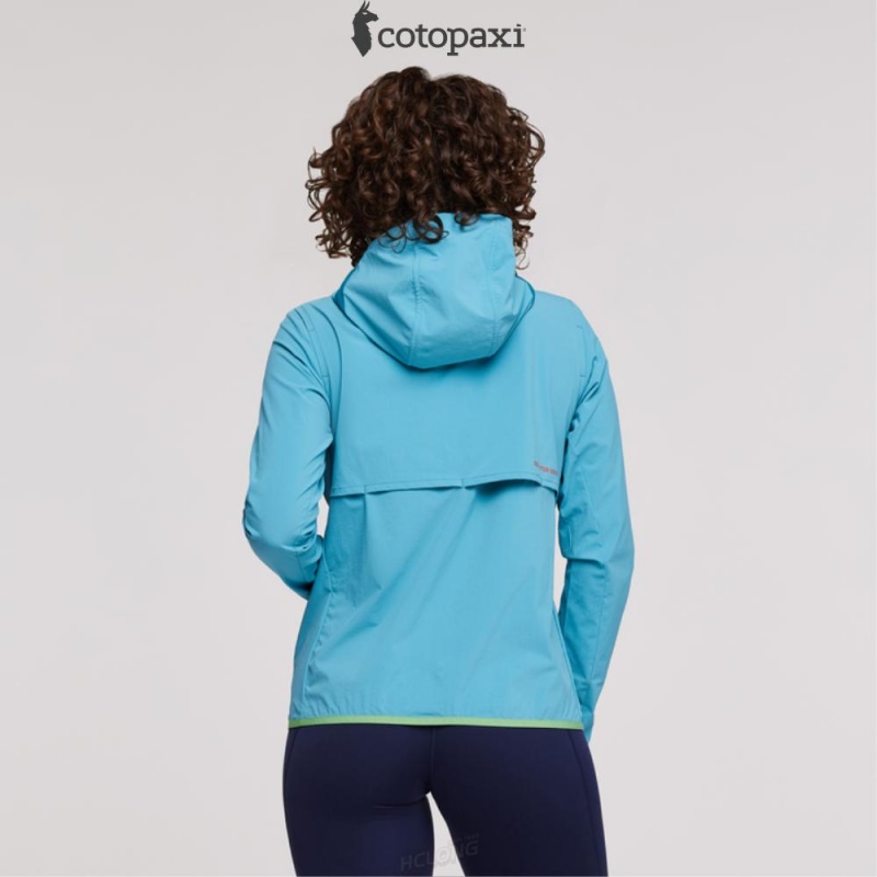 Cotopaxi Vuelta Performance Windbreaker Jacket Poolside | DN07-O6-WP