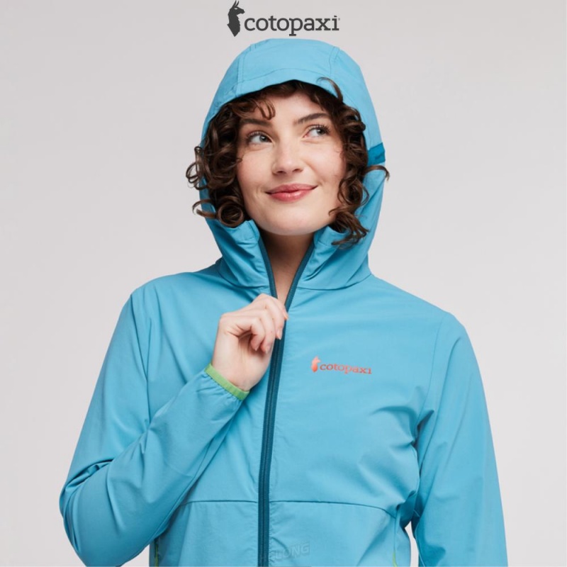 Cotopaxi Vuelta Performance Windbreaker Jacket Poolside | DN07-O6-WP