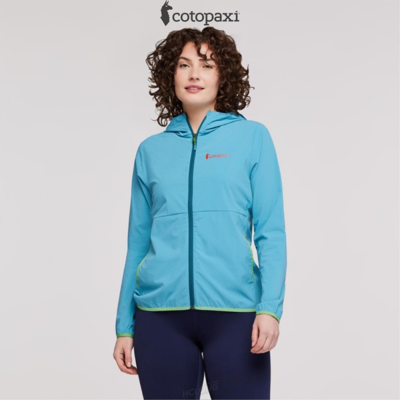 Cotopaxi Vuelta Performance Windbreaker Jacket Poolside | DN07-O6-WP