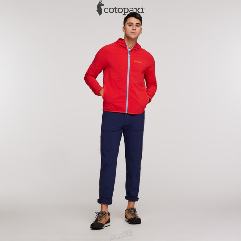 Cotopaxi Vuelta Performance Windbreaker Jacket Red | FU05-H7-ZF