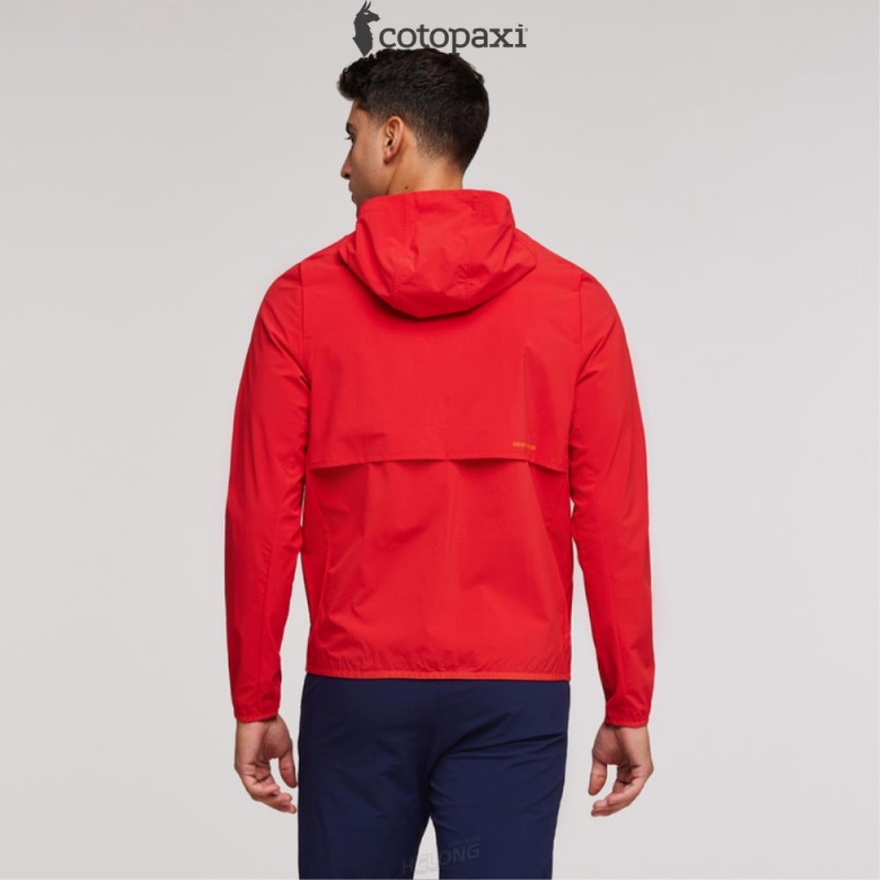 Cotopaxi Vuelta Performance Windbreaker Jacket Red | FU05-H7-ZF