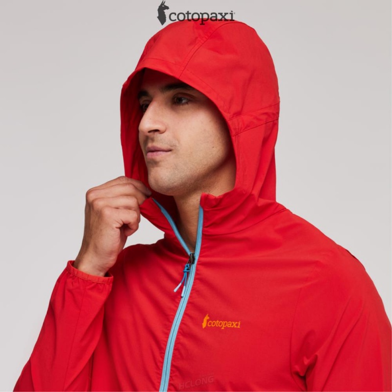 Cotopaxi Vuelta Performance Windbreaker Jacket Red | FU05-H7-ZF