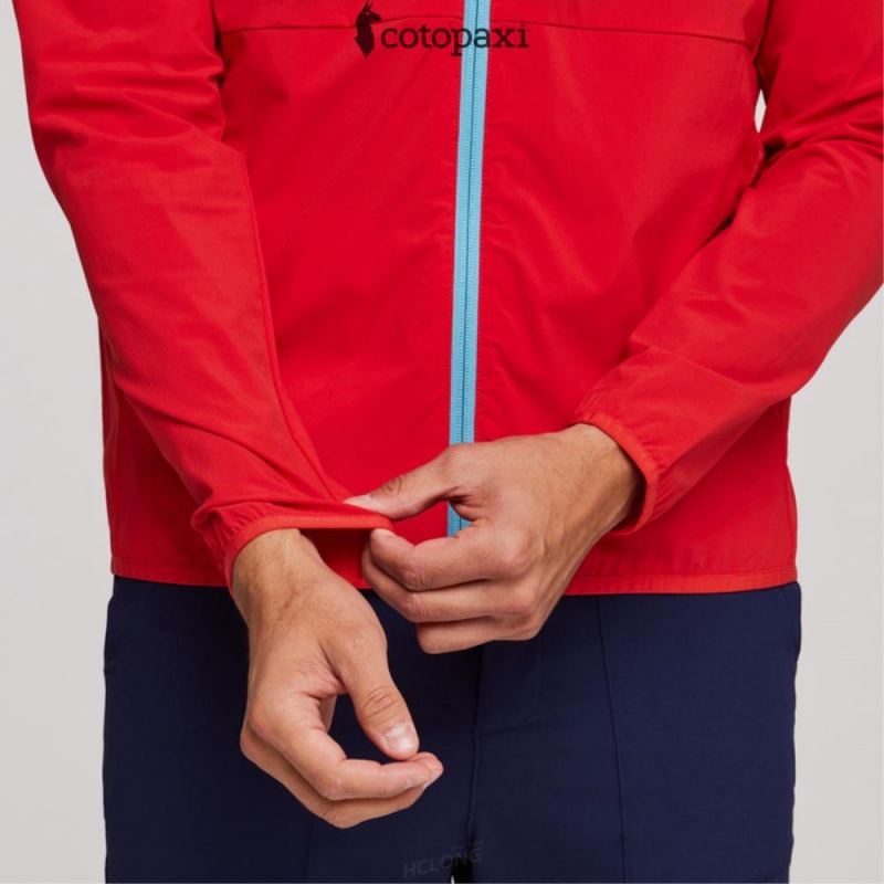 Cotopaxi Vuelta Performance Windbreaker Jacket Red | FU05-H7-ZF