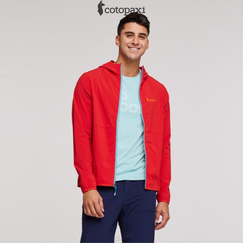 Cotopaxi Vuelta Performance Windbreaker Jacket Red | FU05-H7-ZF