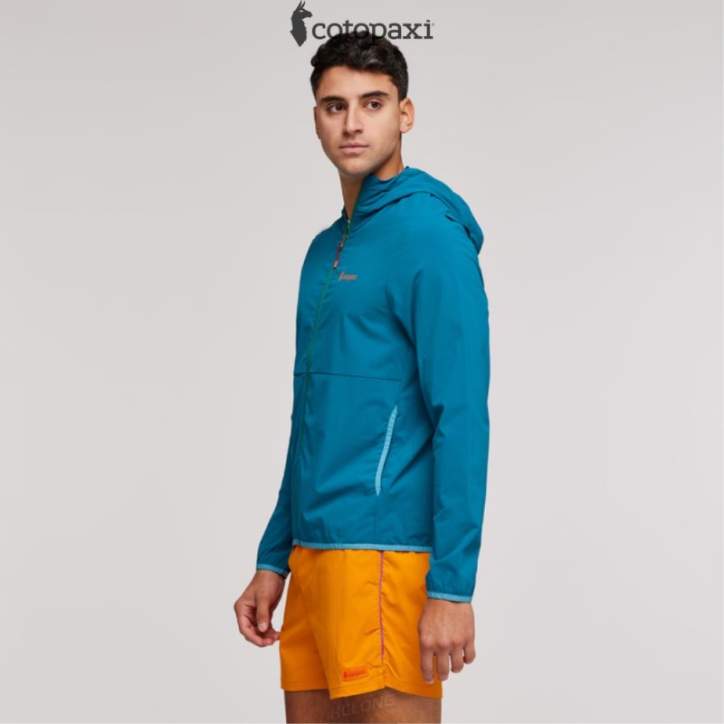 Cotopaxi Vuelta Performance Windbreaker Jacket Gulf | BC11-X1-XL