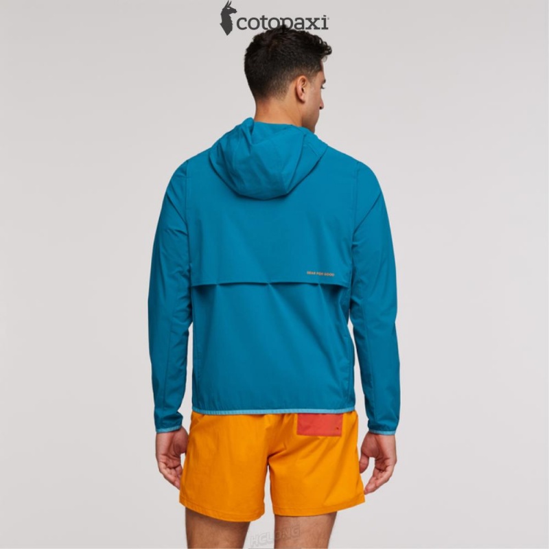 Cotopaxi Vuelta Performance Windbreaker Jacket Gulf | BC11-X1-XL