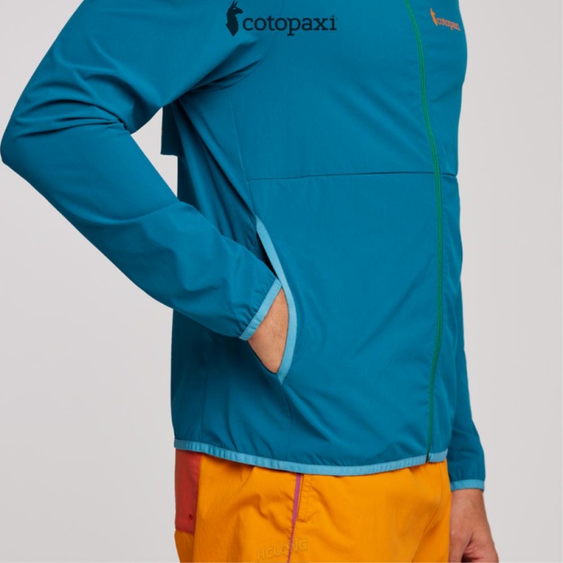 Cotopaxi Vuelta Performance Windbreaker Jacket Gulf | BC11-X1-XL