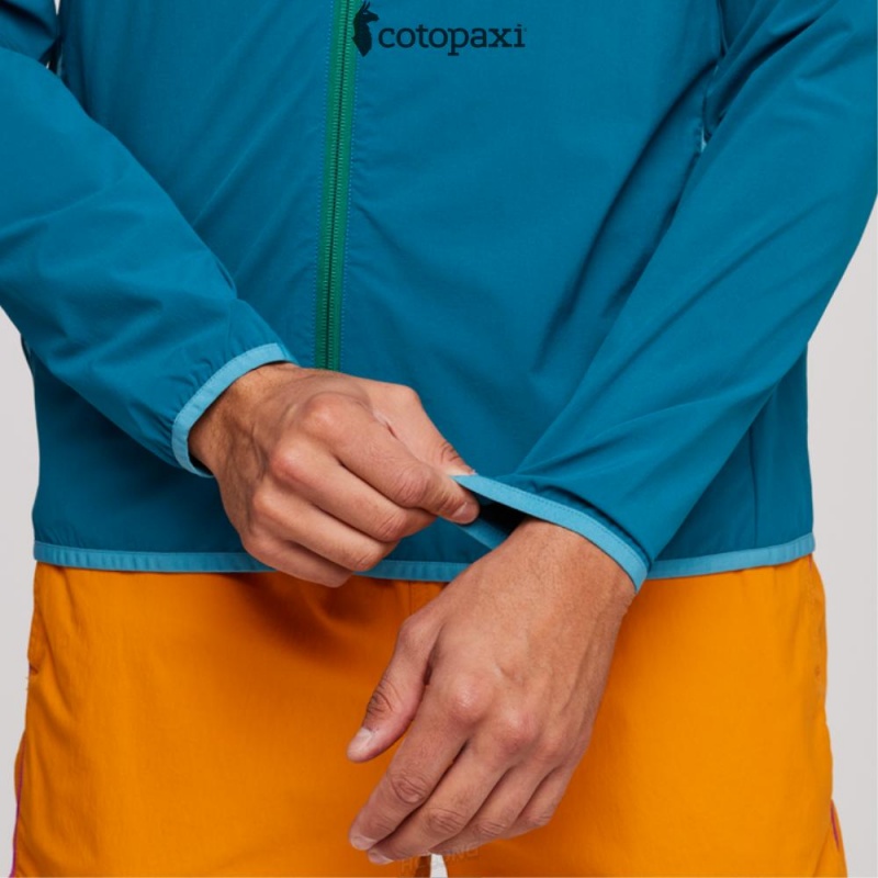 Cotopaxi Vuelta Performance Windbreaker Jacket Gulf | BC11-X1-XL