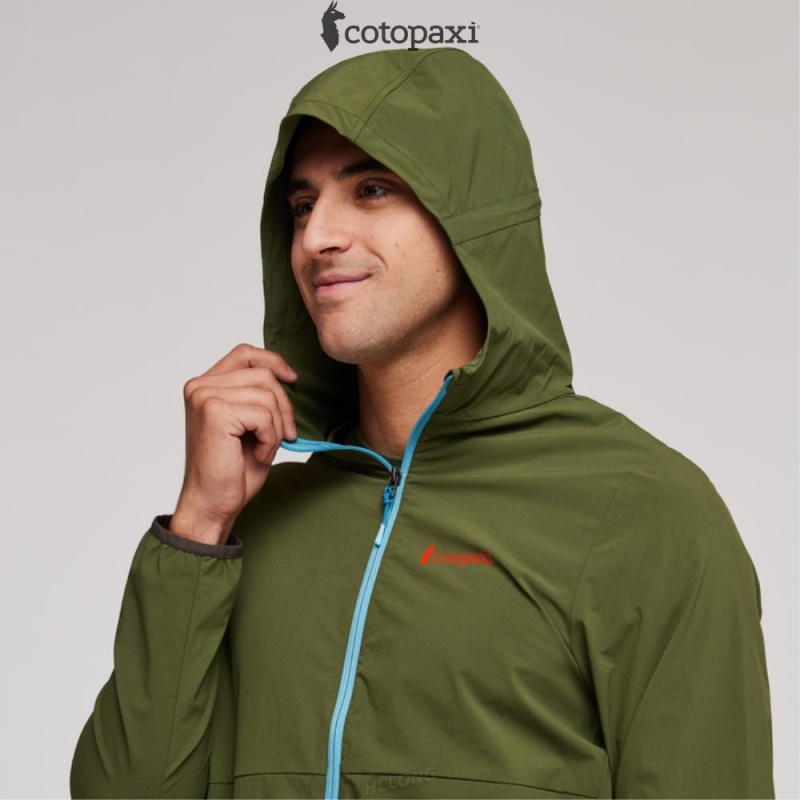 Cotopaxi Vuelta Performance Windbreaker Jacket Pine | SU75-A6-BD