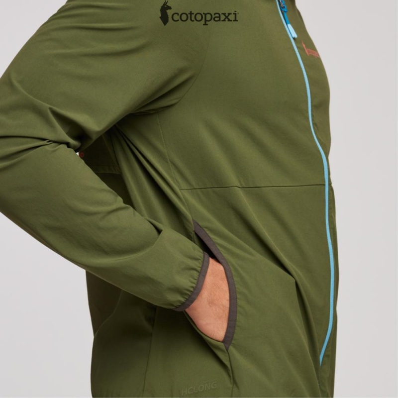 Cotopaxi Vuelta Performance Windbreaker Jacket Pine | SU75-A6-BD