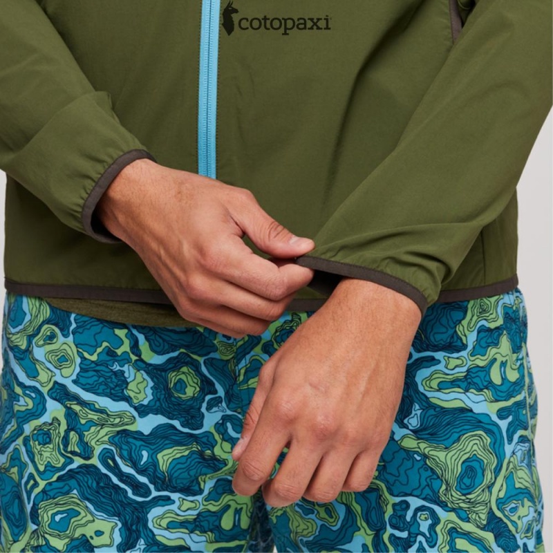 Cotopaxi Vuelta Performance Windbreaker Jacket Pine | SU75-A6-BD