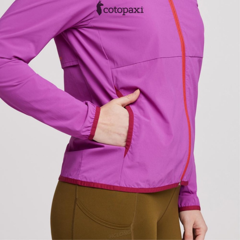 Cotopaxi Vuelta Performance Windbreaker Jacket Foxglove | KG18-L5-HA