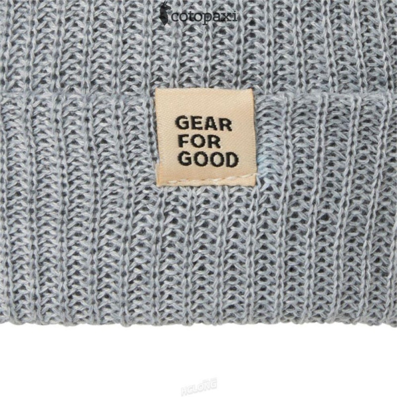 Cotopaxi Wharf Beanie Light Grey | FH59-A7-NS