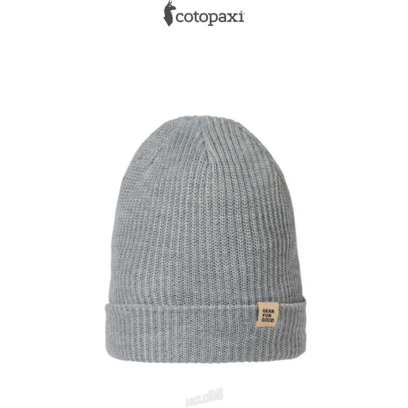 Cotopaxi Wharf Beanie Light Grey | FH59-A7-NS