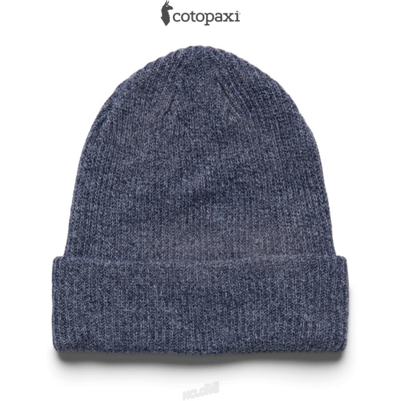 Cotopaxi Wharf Beanie - Cotopaxi Patch Heather Graphite | UL39-R2-NU